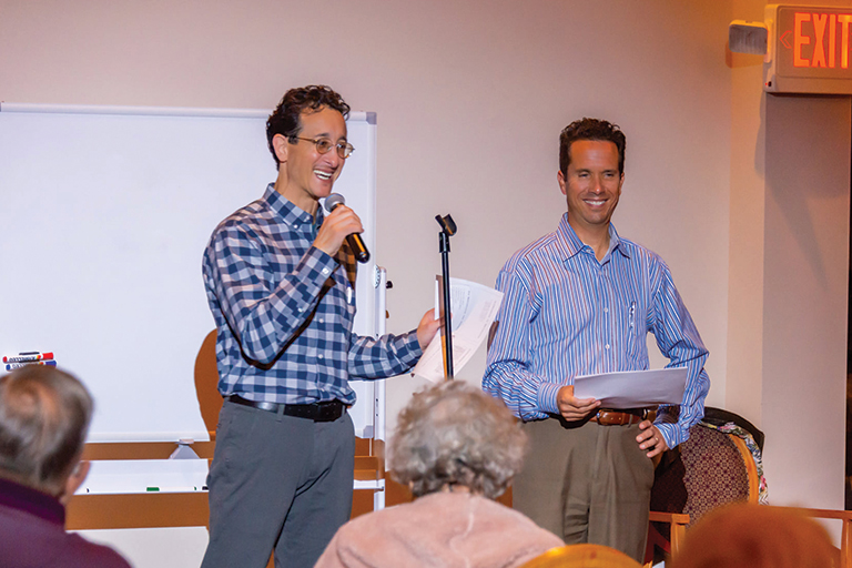 Photo of Dr.Botta and Dr.Candow