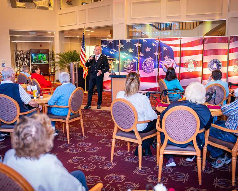 Image of Veterans Day Presentation